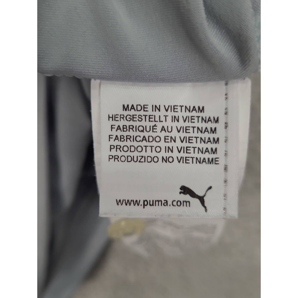 Puma Golf Polo DryCell Gray Short Sleeve Stretch Golf Shirt Mens Size Medium - Picture 14 of 15